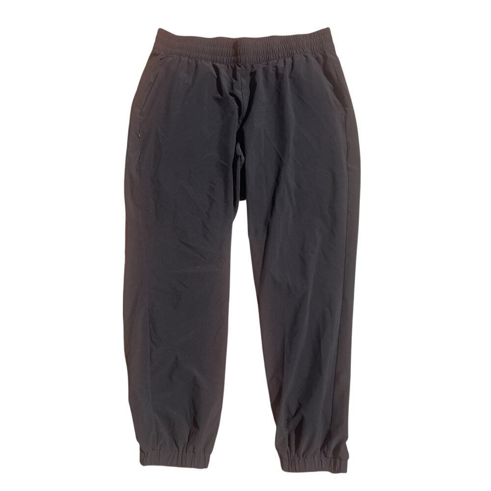 BANANA REPUBLIC SPORT Joggers Size L Athletic Drawstring Pant Black